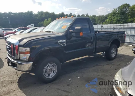 2008 Ford F250 Super Duty из США, поврежденный, VIN 1FTNF21528EB72507